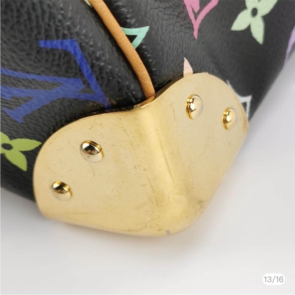 Louis Vuitton Speedy 30 Multicolor Black - Picture 10 of 12